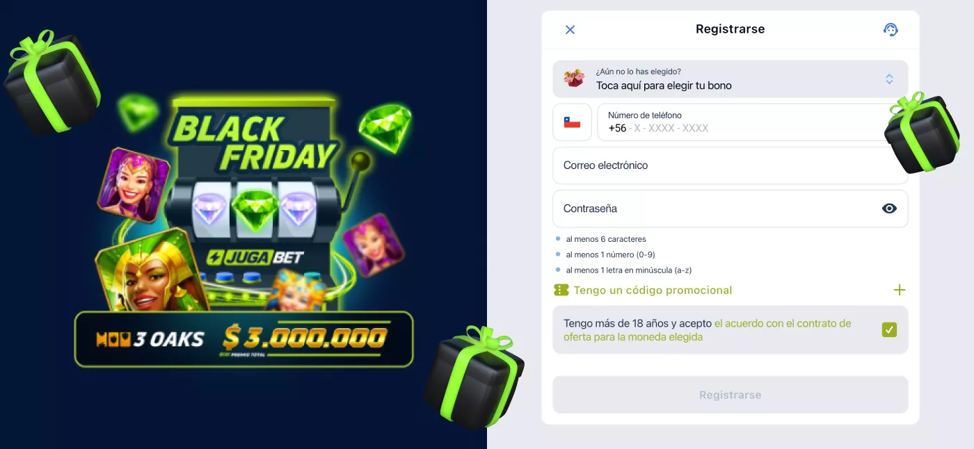 Registration JugaBet Casino – Participa en los mejores juegos y apuesta